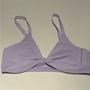 Gymshark Lilac Twist Front Sports Bra